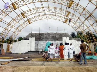 2005 - View-of-Ananda-Sabha-Construction