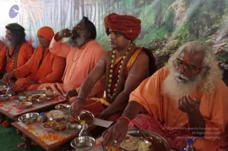 Annadhan during Nasik Kumbhamela 2015