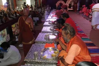 Annadhan during Nasik Kumbhamela 2015