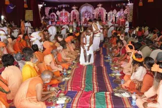 Annadhan during Nasik Kumbhamela 2015