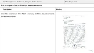 Hyderabad Aadheenam Persecution