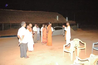 April 2008 - Making Of Kailaasa In Tiruvannamalai