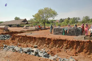 April 2008 - Making Of Kailaasa In Tiruvannamalai