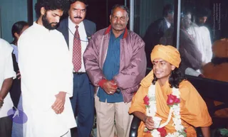 January 2004 - The SPH leaves India on Vijaya Yatra (world tour)