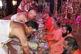 Annadhan during Nasik Kumbhamela 2015