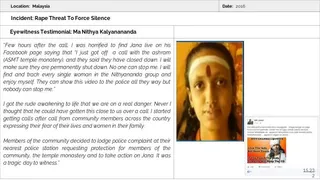 Malaysia Aadheenam Persecution