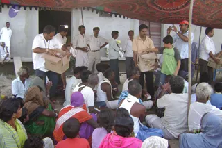 September 2006 - Sindhanur flood relief