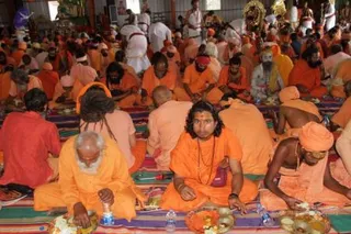 Annadhan during Nasik Kumbhamela 2015
