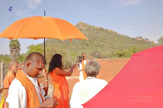 April 2008 - Making Of Kailaasa In Tiruvannamalai