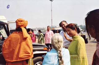 October 17 2003 - Arrival in Mumbai for Ananda Spurana Convention