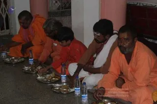 Annadhan during Nasik Kumbhamela 2015