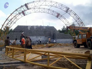 2005 - View-of-Ananda-Sabha-Construction