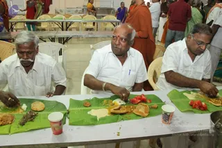 Annadhan during Allahabad Kumbhamela 2013