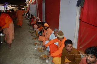 Annadhan during Allahabad Kumbhamela 2013