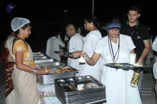 Annadhan during Allahabad Kumbhamela 2013