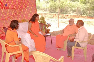 April 2008 - Making Of Kailaasa In Tiruvannamalai