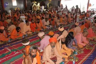 Annadhan during Nasik Kumbhamela 2015
