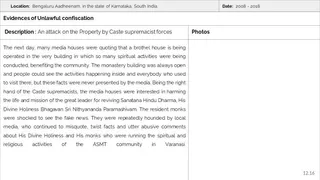 Varanasi Aadheenam Persecution