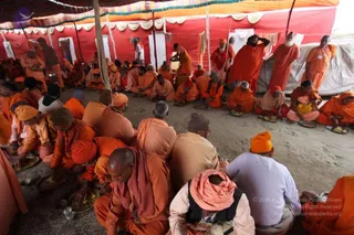 Annadhan during Allahabad Kumbhamela 2013