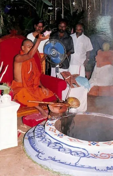 January 09 and 10 2001 - Day 1 and 2 of Chandi Homa in Kavunthapadi