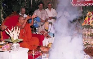 January 09 and 10 2001 - Day 1 and 2 of Chandi Homa in Kavunthapadi