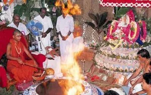 January 09 and 10 2001 - Day 1 and 2 of Chandi Homa in Kavunthapadi