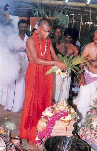 January 09 and 10 2001 - Day 1 and 2 of Chandi Homa in Kavunthapadi
