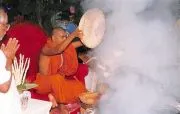 January 09 and 10 2001 - Day 1 and 2 of Chandi Homa in Kavunthapadi