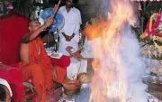 January 09 and 10 2001 - Day 1 and 2 of Chandi Homa in Kavunthapadi