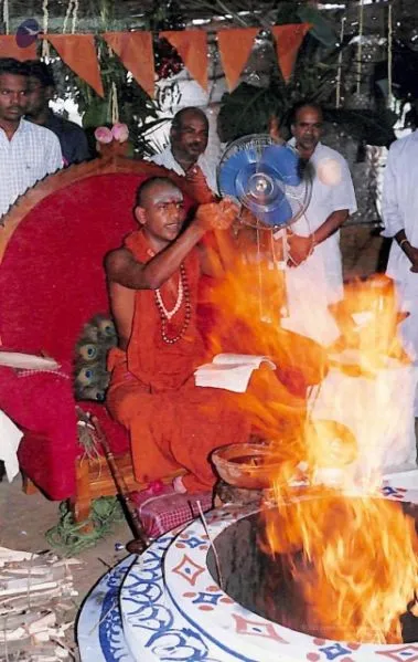 January 09 and 10 2001 - Day 1 and 2 of Chandi Homa in Kavunthapadi