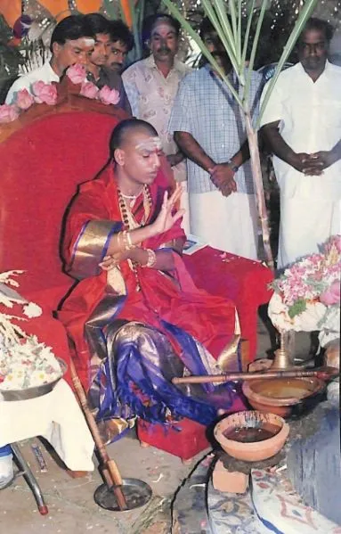 January 11 2001 - Day 3 of Chandi Homa in Kavunthapadi