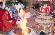 January 09 and 10 2001 - Day 1 and 2 of Chandi Homa in Kavunthapadi