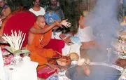 January 09 and 10 2001 - Day 1 and 2 of Chandi Homa in Kavunthapadi