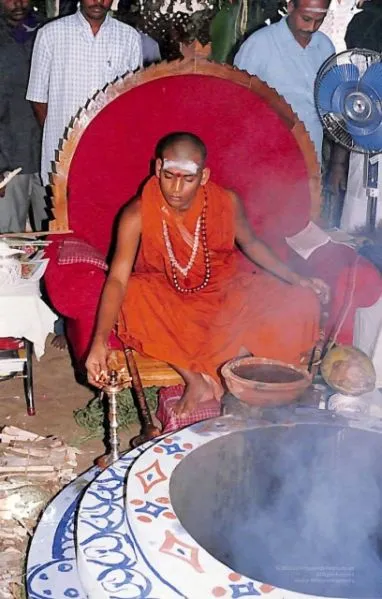 January 09 and 10 2001 - Day 1 and 2 of Chandi Homa in Kavunthapadi