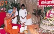 January 09 and 10 2001 - Day 1 and 2 of Chandi Homa in Kavunthapadi