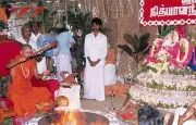 January 09 and 10 2001 - Day 1 and 2 of Chandi Homa in Kavunthapadi