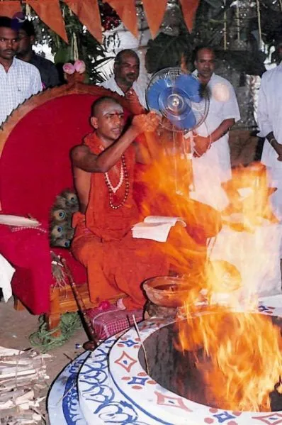 January 09 and 10 2001 - Day 1 and 2 of Chandi Homa in Kavunthapadi