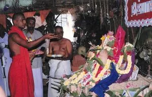 January 09 and 10 2001 - Day 1 and 2 of Chandi Homa in Kavunthapadi
