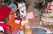 January 09 and 10 2001 - Day 1 and 2 of Chandi Homa in Kavunthapadi