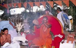 January 09 and 10 2001 - Day 1 and 2 of Chandi Homa in Kavunthapadi
