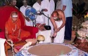 January 09 and 10 2001 - Day 1 and 2 of Chandi Homa in Kavunthapadi