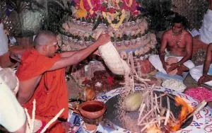 January 09 and 10 2001 - Day 1 and 2 of Chandi Homa in Kavunthapadi
