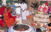 January 09 and 10 2001 - Day 1 and 2 of Chandi Homa in Kavunthapadi