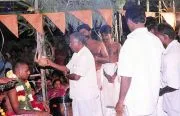 January 09 and 10 2001 - Day 1 and 2 of Chandi Homa in Kavunthapadi