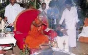 January 09 and 10 2001 - Day 1 and 2 of Chandi Homa in Kavunthapadi