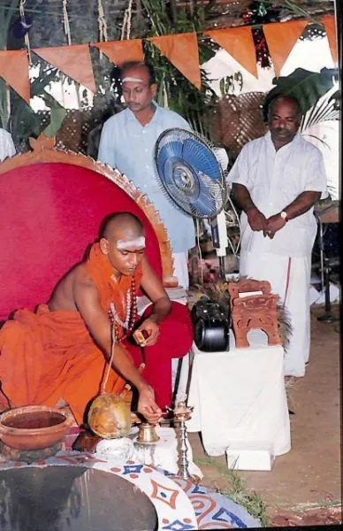 January 09 and 10 2001 - Day 1 and 2 of Chandi Homa in Kavunthapadi