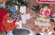 January 09 and 10 2001 - Day 1 and 2 of Chandi Homa in Kavunthapadi