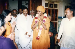 2003-Visit-To-Devotees-House-In-Karaikudi
