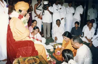 2003-Visit-To-Devotees-House-In-Karaikudi