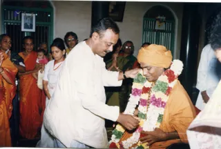 2003-Visit-To-Devotees-House-In-Karaikudi